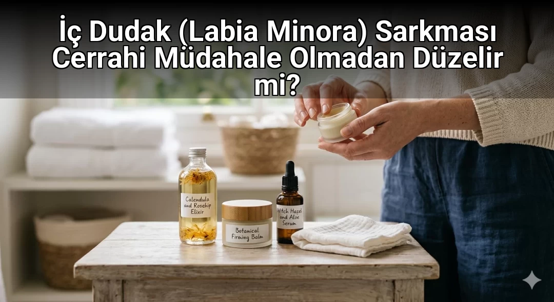 İç Dudak (Labia Minora) Sarkması Cerrahi Müdahale Olmadan Düzelir mi? 